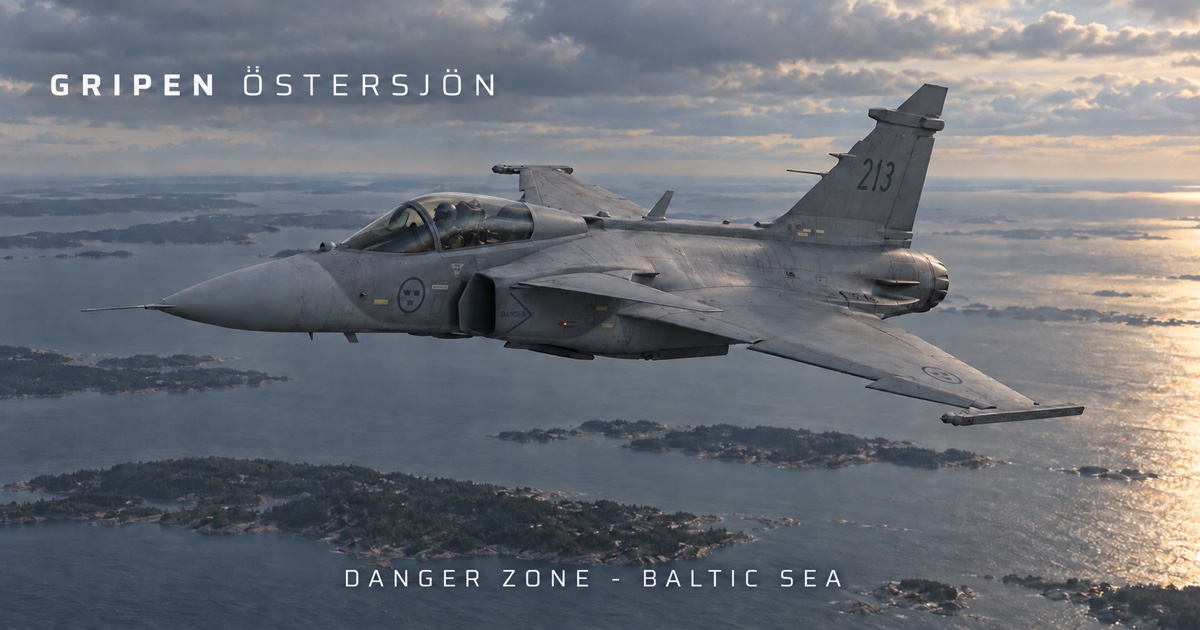 Gripen Östersjön – flyg tillsammans
